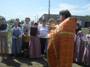В  селе Варгановка  Щучанского  района установлен Поклонный Крест.