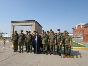 Руководитель отдела  по взаимодействию с  Вооруженными  силами  и правоохранительными  органами посетил воинские части г. Щучье
