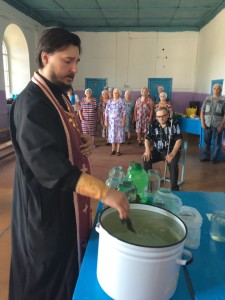 Иерей Сергий Семенов посетил с. Крутиха Далматовского района.