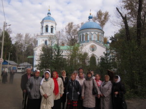 Шадринская епархия встретила первую группу паломников из Курганской Митрополии.