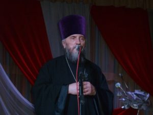 Настоятель Петропавловского храма г. Куртамыш протоиерей Александр Тимушев посетил мероприятие, посвященное Дню защитника Отечества