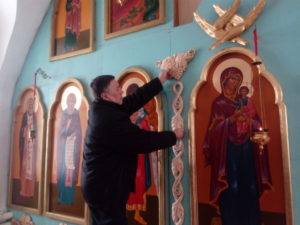 Иконостас Спасо-Преображенского храма будет выполнен по традициям шадринских мастеров резьбы по дереву