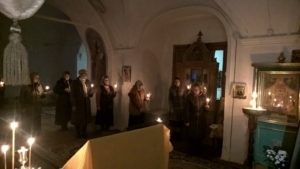 9 апреля прихожане Никольского храма г. Далматово праздновали Вход Господень в Иерусалим