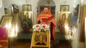 Дни светлой Пасхи в Никольском храме г. Далматово