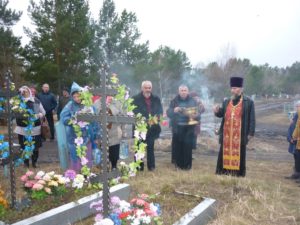 В день особого поминовения усопших протоиерей Александр Тимушев совершил панихиду по священникам, погибшим в годы гонений