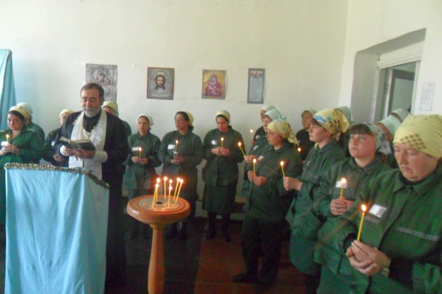 Праздник Троицы в Юргамышской колонии.