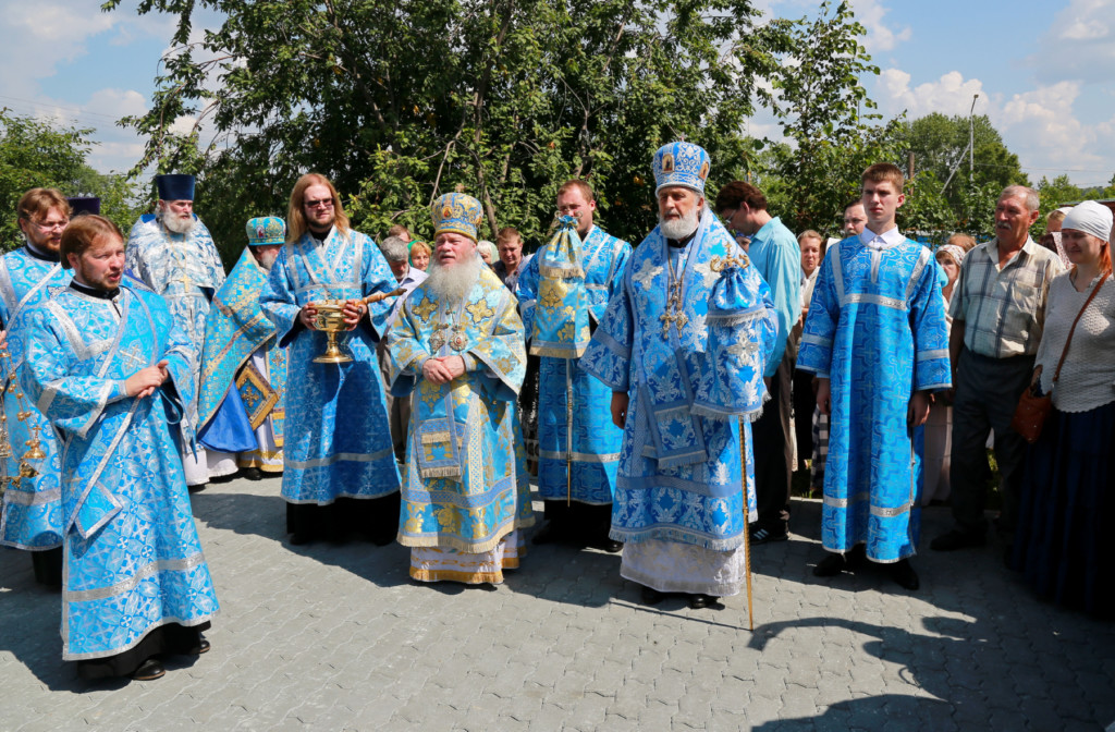 Божественная литургия. Чимеево. 21.07.2017 г.