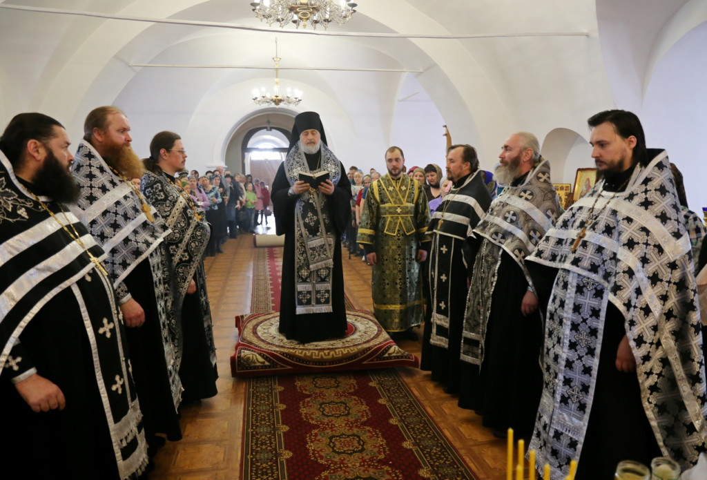 Таинство Соборования (Елеосвящения). Шадринск. 03.04.2018 г.