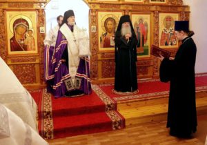 ﻿Поздравление клириков Шадринской епархии епископу Владимиру по случаю 55-летия со дня рождения