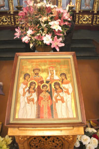 В Успенском монастыре почтили память святых Царственных страстотерпцев