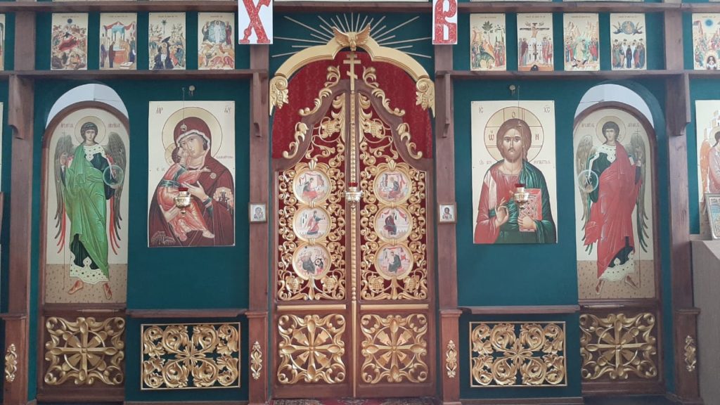 В храме во Имя Святой Троицы с. Малое Дюрягино ведутся ремонтные работы