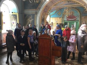 Петропавловский храм города Куртамыша встречал гостей из воскресных школ и православной гимназии Кургана