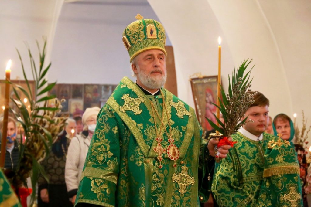 Всенощное бдение в Неделю ваий г. Шадринск. 24.04.2021 г.