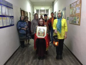 Протоиерей Александр Тимушев совершил чин освящения помещений Куртамышского психоневрологического интерната
