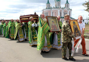 В Успенском Далматовском мужском монастыре состоялось празднование в честь обретения мощей прп. Далмата Исетского