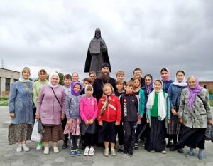 Успенский Далматовский мужской монастырь посетили ученики воскресных школ из города Куртамыш и посёлка Юргамыш Шадринской епархии  