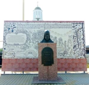 В Кургане состоялась установка памятника прп. Далмату Исетскому