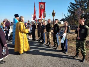 В храме в честь Покрова Пресвятой Владычицы нашей Богородицы и Приснодевы Марии с. Песчано-Коледино Далматовского р-на состоялся престольный праздник