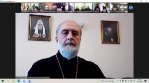 16 ноября 2021 г. Преосвященнейший Владимир, епископ Шадринский и Далматовский, принял участие в рабочем on-line-совещании