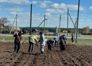 В Введенском женском монастыре окончены полевые работы по посадке картофеля