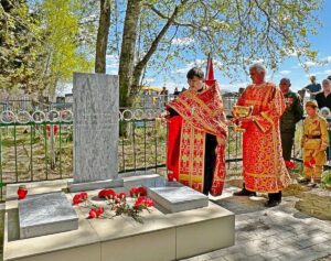 В Щучанском районе после реставрации открыт обелиск воинам, павшим в годы Великой Отечественной войны