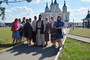 В Успенском Далматовском мужском монастыре состоялась экскурсия для редакторов районных газет Курганской области