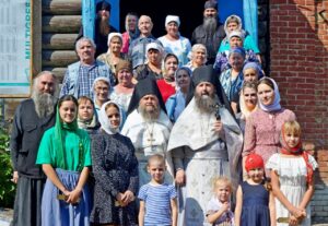 Божественная литургия и молебен для учащихся отслужены в молебном доме с. Усть-Уйское