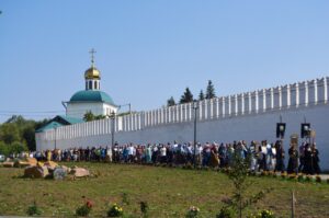 В Далматовском монастыре отметили престольный праздник Успения Пресвятой Богородицы