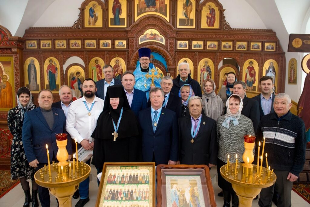 Храм в честь Преображения Господня с. Батурино посетили члены КРО «Императорское Православное Палестинское Общество»