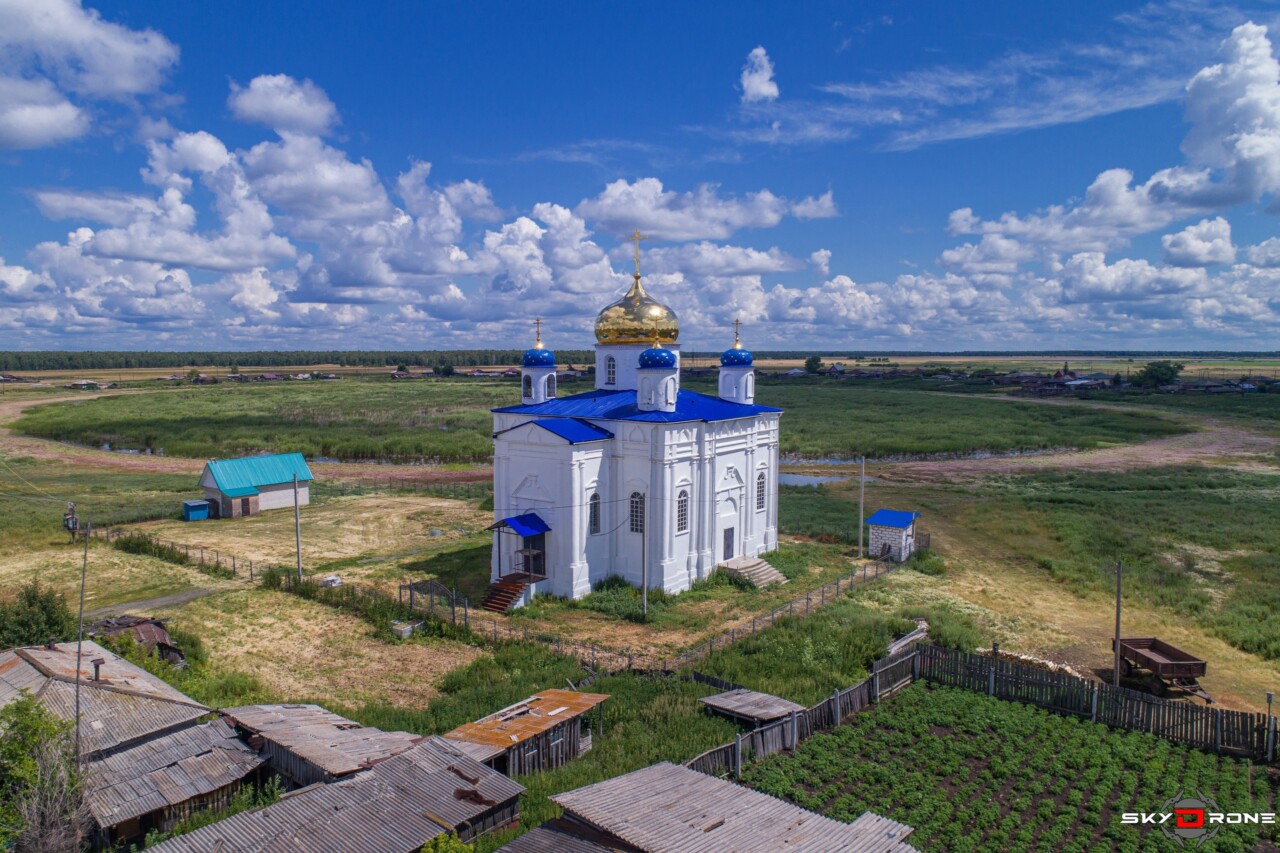Церковь Костылево Куртамышский