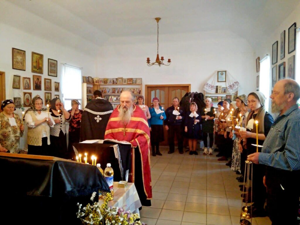 Радостные события Лазаревой субботы в храме села Красномыльское