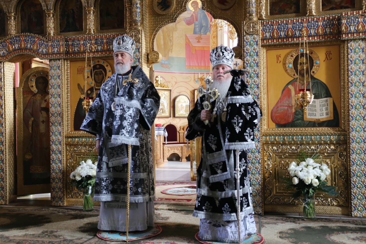 В понедельник Страстной седмицы, митрополит Курганский и Белозерский Иосиф отметил день своего тезоименитства 22 апреля 2019 г.