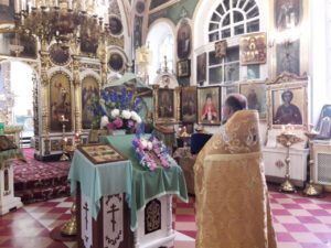 Празднование собора Дивеевских святых отмечено прихожанами храма Воскресения Словущего г. Шадринска
