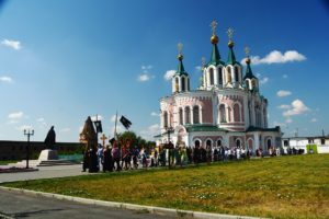 Праздничное богослужение в день памяти преставления преподобного Далмата Исетского совершили в Успенском Далматовском мужском монастыре