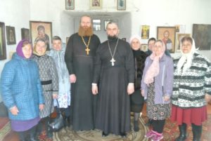 Благочинный Северного церковного округа посетил восстанавливающийся храм д. Дрянново Шадринского района
