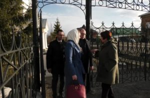 Члены Совета Федерации Федерального Собрания РФ посетили собор в честь Преображения Господня г. Шадринска