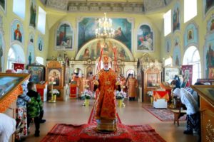 Божественная литургия в монастыре Похавалы Божией Матери с. Боровское. 08.05.2021 г.