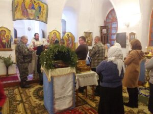 Празднование Собора Пресвятой Богородицы в селе Бакланском