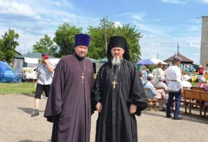 Благочинный Шумихинского церковного округа протоиерей Алексий Новосёлов посетил село Карачельское