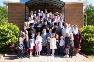 Божественная литургия в праздник Вознесения Господня с. Ключи