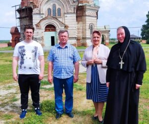 Введенскую женскую обитель посетили Управделами МОО «Императорское Православное Палестинское Общество» и члены Курганского регионального отделения ИППО