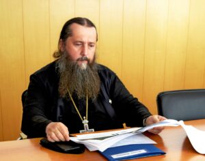 Наместник Далматовского монастыря игумен Варнава (Аверьянов) принял участие в очередном заседании Общественной палаты Далматовского района