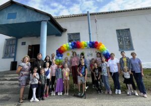 В день Третьего Спаса в храме во Имя Святой Троицы с. Малое Дюрягино состоялся праздничный молебен