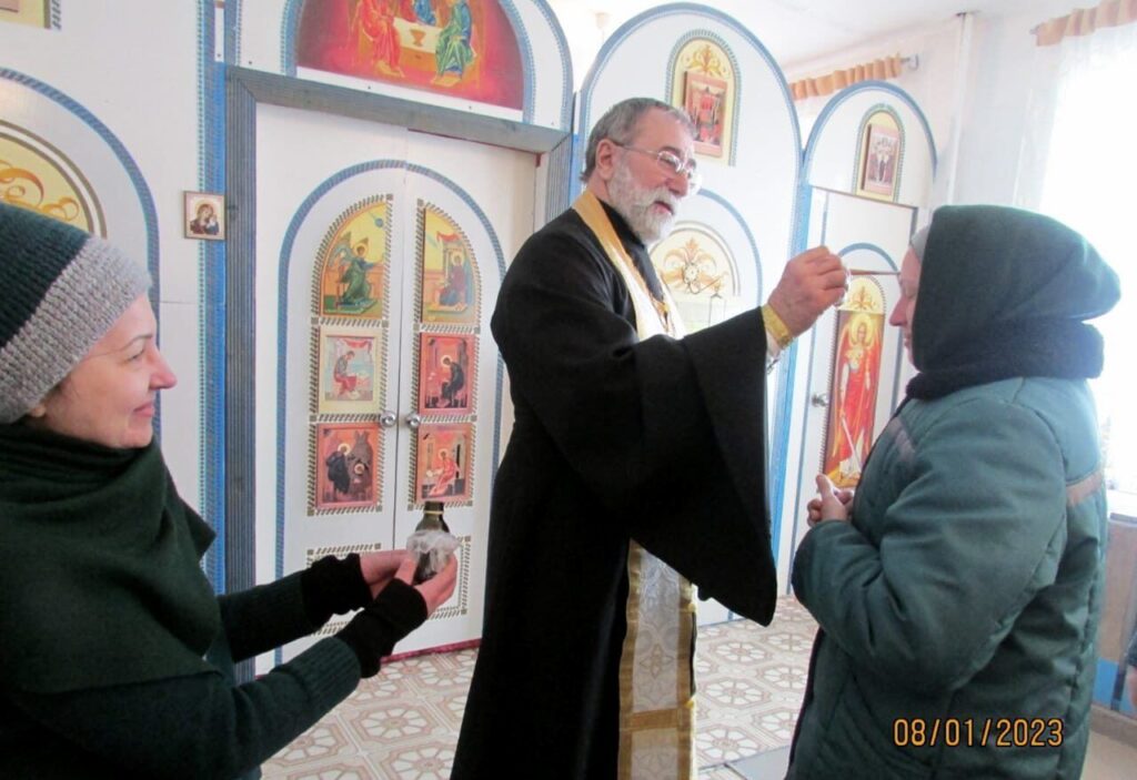 В праздник Рождества Христова руководитель Отдела по тюремному служению Шадринской епархии протоиерей Сергий Тельманов посетил ИК №7 пос. Юргамыш