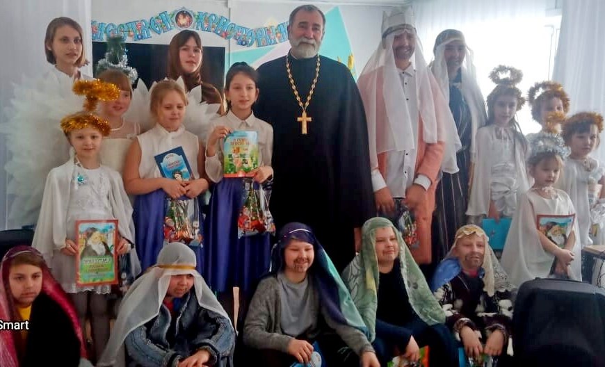 В воскресной школе при Покровском храме п. Юргамыш прошёл рождественский утренник
