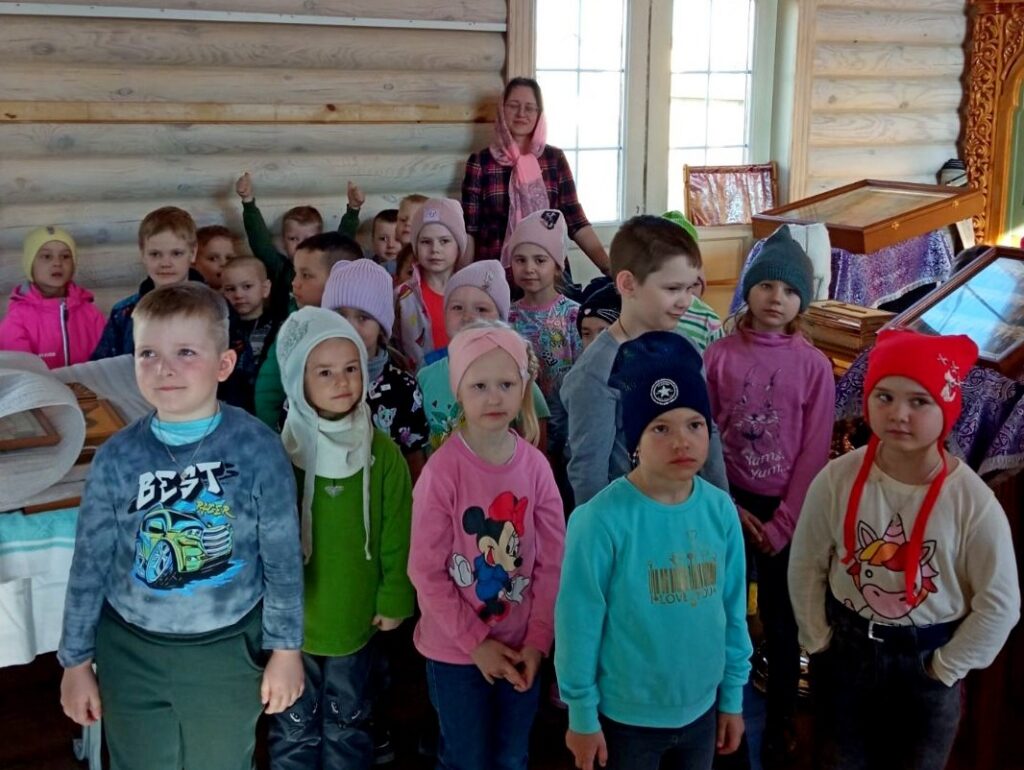 Князе-Владимирский храм г. Шадринска посетила группа воспитанников детского сада «Умка»