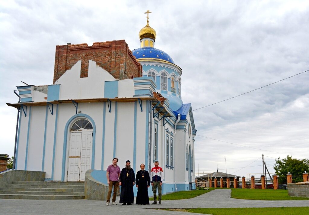 Варнава храмов. Храм. Посещение церкви. Баннер Церковь Каргаполье.