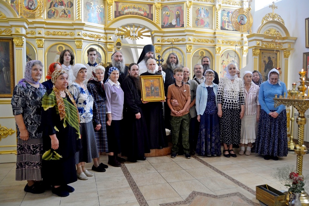 Всенощное бдение и Литургию в престольный праздник приписного храма Рождества св. Иоанна Предтечи с. Широковское совершил наместник Далматовского монастыря иг. Варгава Аверьянов