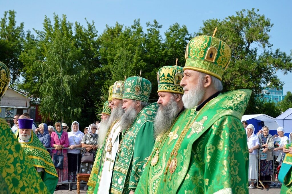 Божественная литургия в день памяти прп. Далмата Исетского, г. Каменск-Уральский