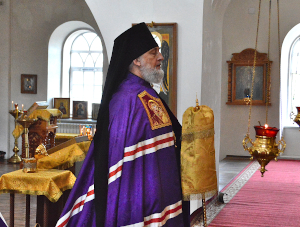 Божественная литургия в день тезоименитства епископа Владимира, г. Шадринск